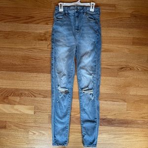 American Eagle tight jeans. Look amazing and incredibly comfy!